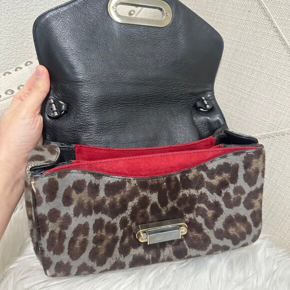 Bally Horsehair Leopard-Pattern Bag - Picture 3 of 15